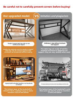 Gaming Desk with Bookshelf and Pegboard Computer Desk with Storage Shelf Home Office Study Desk for Bedroom Small Space