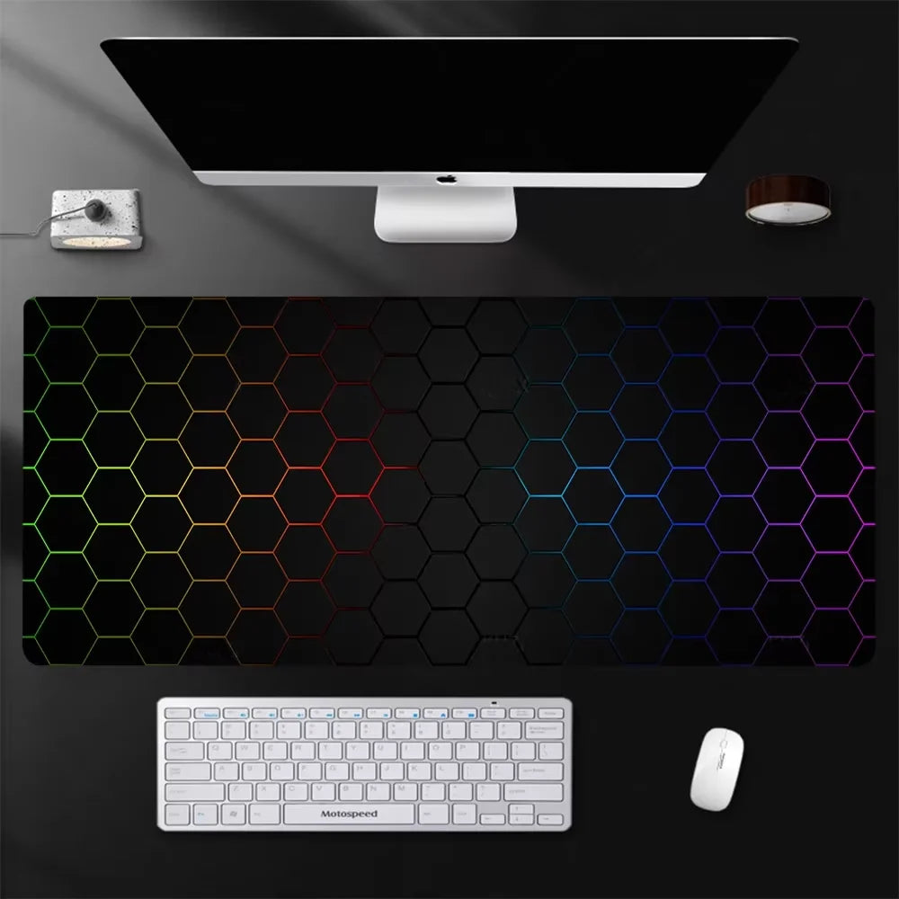 Alfombrilla de ratón Gaming, alfombrilla de escritorio para juegos, alfombrilla de teclado grande, alfombrilla Xll para ordenador, superficie de mesa para accesorios Xl Ped Mauspad