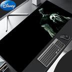 HD Print Anime Mouse Pad Office Computer Gamer Mousepad Laptop P-punisher Keyboard Pad PC Terror Skull Logo Gaming Desk Mice Mat