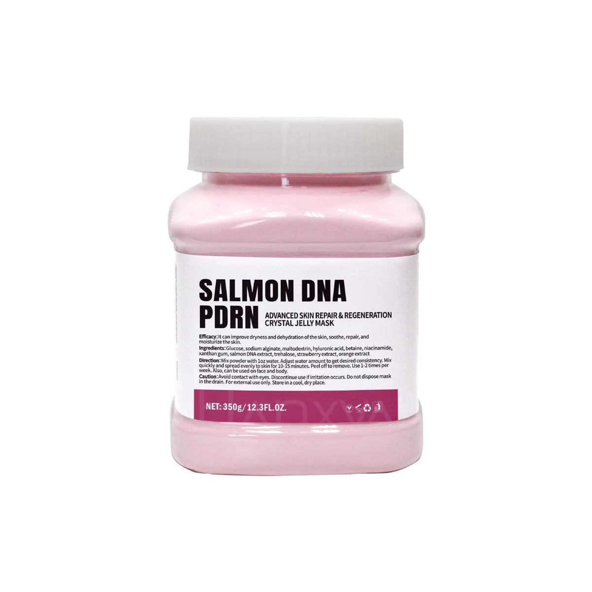 Salmon DNA PDRN Vitamin C Collagen Crystal Soft Mask Powder Rose Petal Hyaluronic Acid Face Mask DIY Plant Deep Hydrating Mask