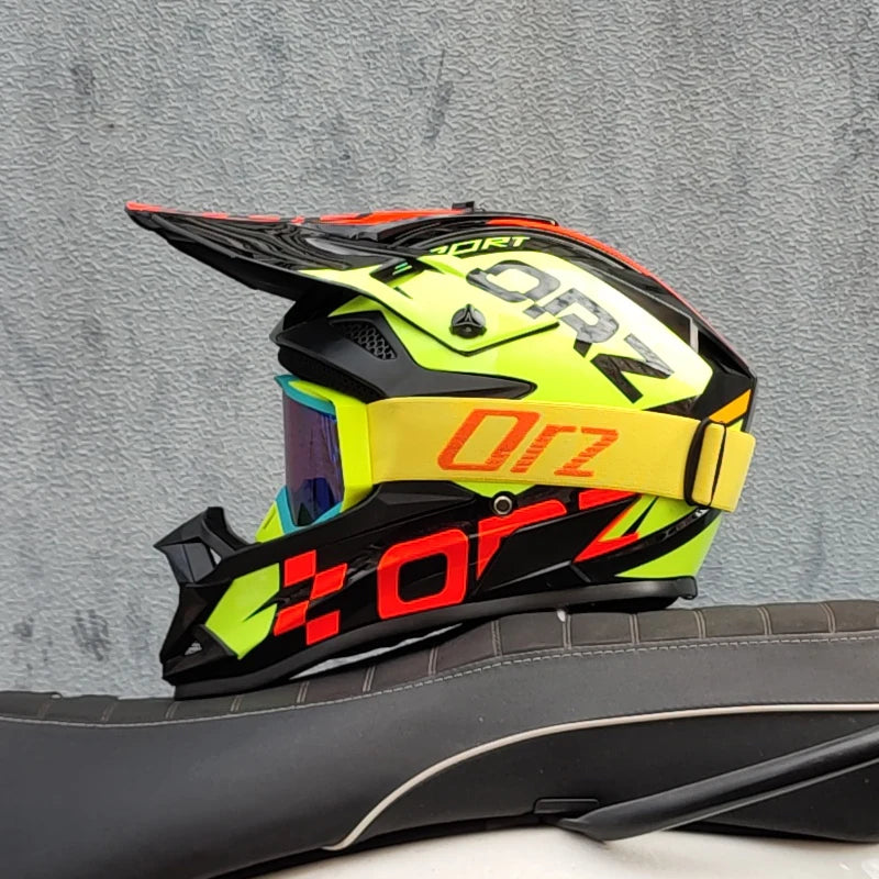 Super-Cool Motorcycle Off-road Helmet ATV Dirt Bike Helmet MTB Downhill Full Face Helmet Free gifts&a lot of Design capacetes