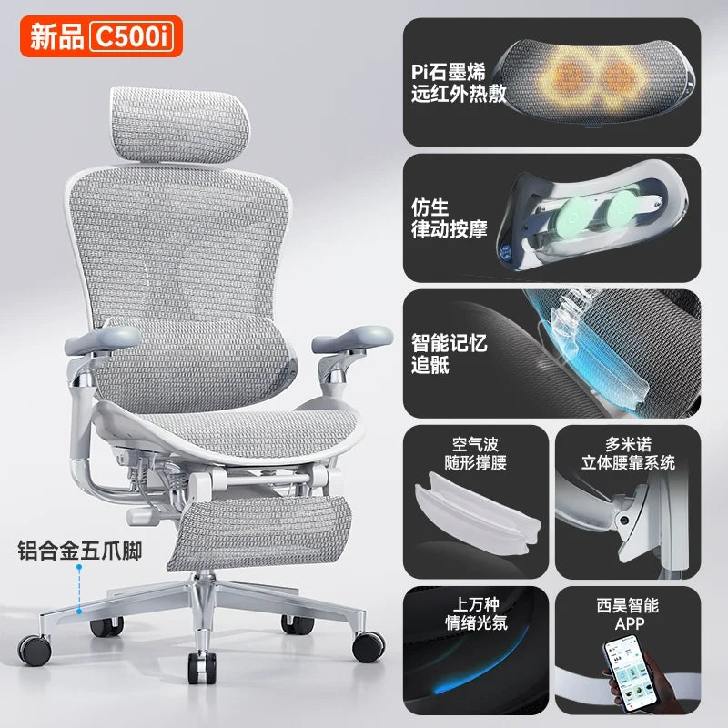 Intelligent Ergonomic Computer Chair Massage Boss Design Recliner Office Chair Gaming Chaise Portable Fotel Gamingowy Furniture