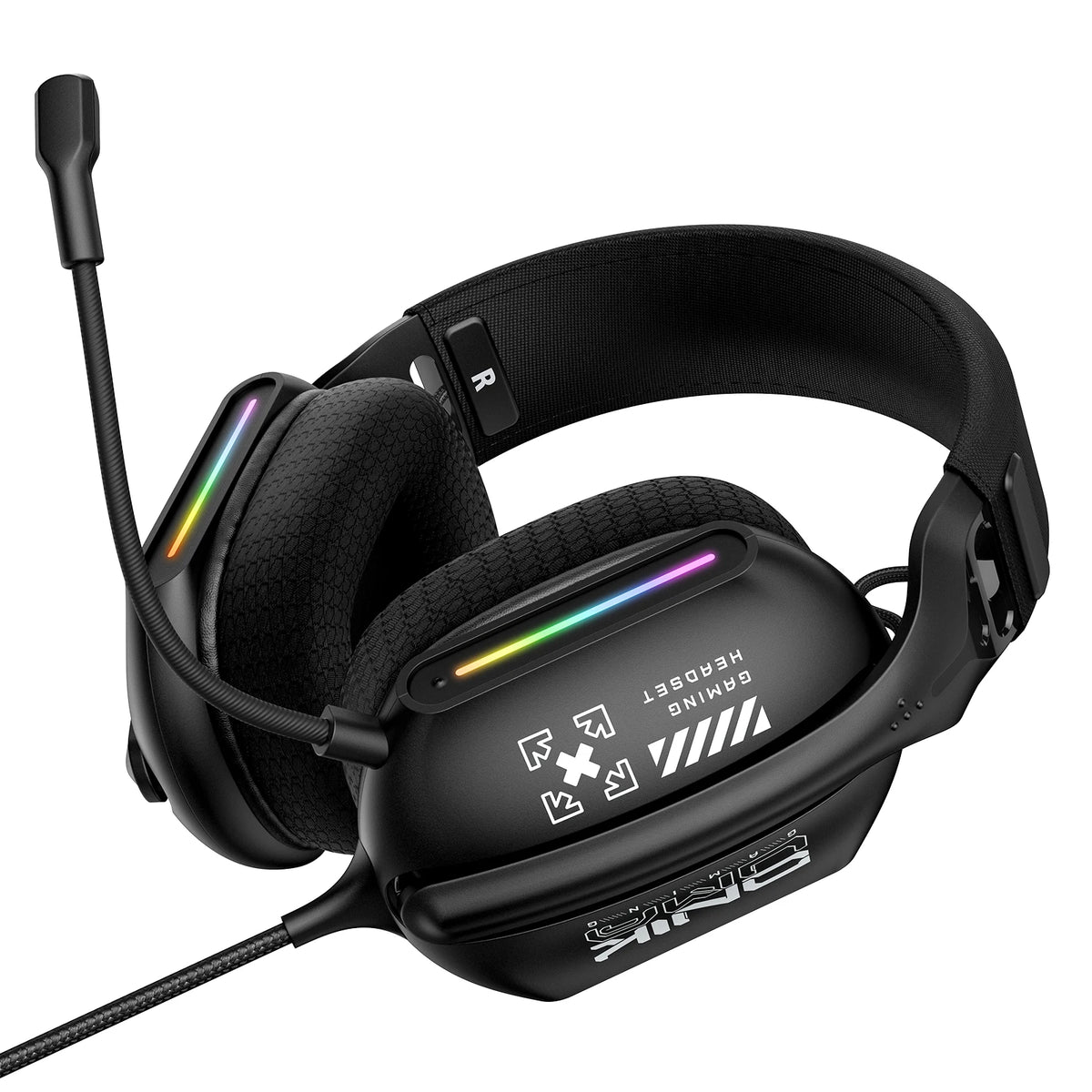 ONIKUMA X12 Noise Cancelling Headphone Wired Game Headset Music Earphones 3.5MM Suitable For Computer Laptop With Microphone