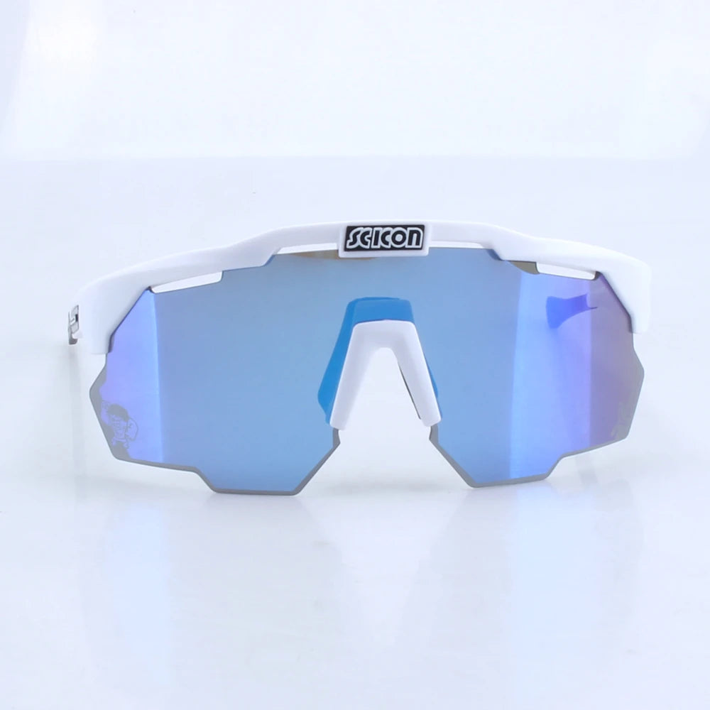 SCICON AEROSHADE KUNKEN UV400 Cycling Sunglasses with Case - Outdoor Sports Men's MTB Road Bike Eyewear Women's Goggles