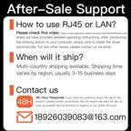USB C Hub 8In1 7in2 7in1 Type C 3.1 To 4K HDMI Adapter with RJ45 SD/TF Card Reader PD Fast Charge for MacBook Notebook Laptop