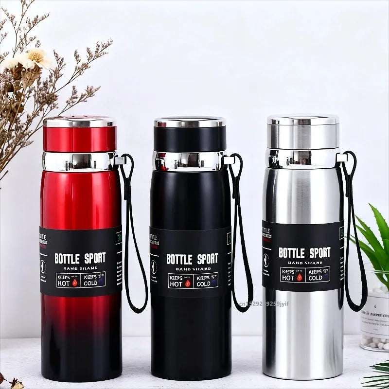 800ml/1000ml Thermal Bottle Cold and Hot Water Bottle Thermos for Water Tea Coffee Vacuum Flasks Stainless Steel Thermos Bottle