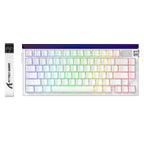 ATTACK SHARK R85 HE Wired 75% Hall Effect Rapid Trigger Mechanical RGB Gaming Keyboard with 8K Polling,0.05mm RT Accuracy