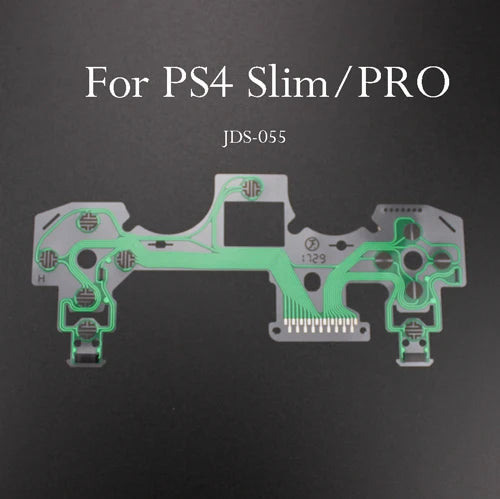 10PCS Jdm Jds 010 011 030 040 055 for Sony Dualshock 4 Conductive Film Keypad for Ps4 Ps5 Pro Slim Controller Pcb Circuit Ribbon