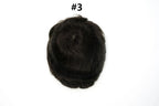 Os21 0.03-0.04mm NG Clearance Thin Skin Toupee Capillary Prothesis Hair Piece For Men Hair Replacement System V Loop Men Toupee