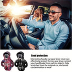 Gearbox Handle Hoodie Hot Night Sweatshirts Handbrake Cover Universal Car Gear Lever Knob Cover Gearshift Hoodie For Gearbox