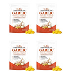 Googeer Aged Odorless Garlic Softgels with CoQ10 Ubiquinol Vitamin K2 (MK-7) for Circulation & Cholesterol Support 60 Softgels
