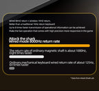ATTACK SHARK X68HE X68PRO HE Magnetic Axis Gaming Keyboard Wired 8K Return Rate 5000mAh Battery Web Driver PBT Keycaps Esports