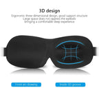 3D Sleep Mask Eye Mask for Travel Yoga Nap Lightweight Breathable Eye Cover Night Sleep Block Out Light Eyepatch for Women Men