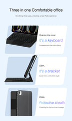 Magnetic Magic Keyboard for iPad Pro 13 M4 2024 M5 2025 13" Case for iPad Pro 11 M4 M5 11" Floating Stand Wireless BT Keyboard