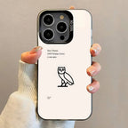 D-Drake O-OvO OWL Phone Case For iPhone 17 16e 16 15 14 13 12 11 mini Pro Max X XR XSMAX 8 7 Air Plus Anti Fall Matte Back Cover