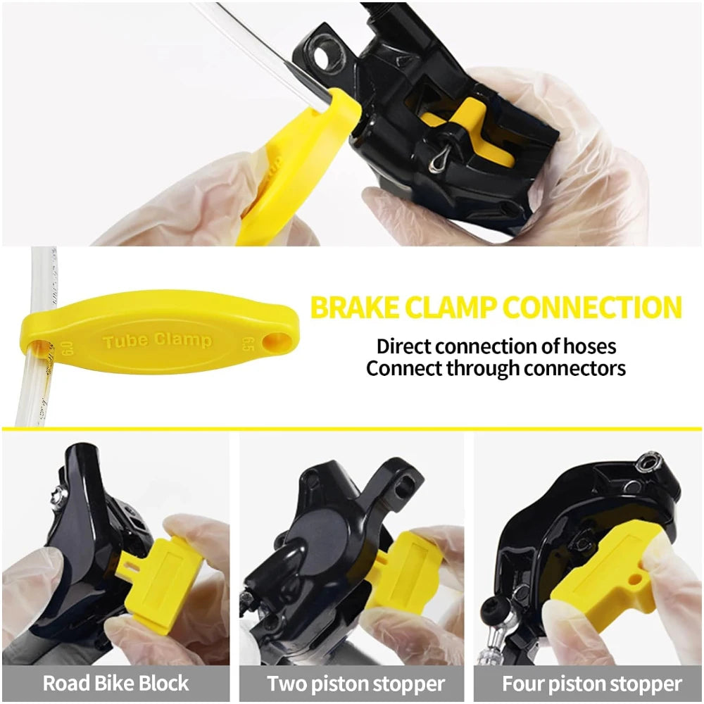 Bicycle Brake Mineral Oil 60ML Bike Hydraulic Disc Brake Oil Bleed Kit For SHIMANO TEKTRO SRAM NUTT Series Brake Repair Tools