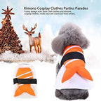 Halloween Cosplay Clothes Pet Dog Costume Funny Dog Outfits Fish Food Pet Costume Cat Puppy Breathable Party Outfit Christmas