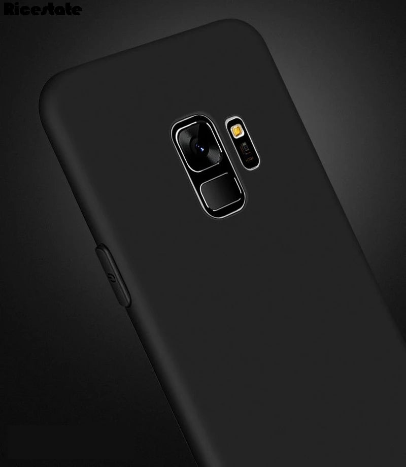 Ricestate Shockproof Armor Cover Case for Samsung S9 S9 Plus Coque Soft Silicon TPU Case For Samsung Galaxy S9 S9Plus Fundas