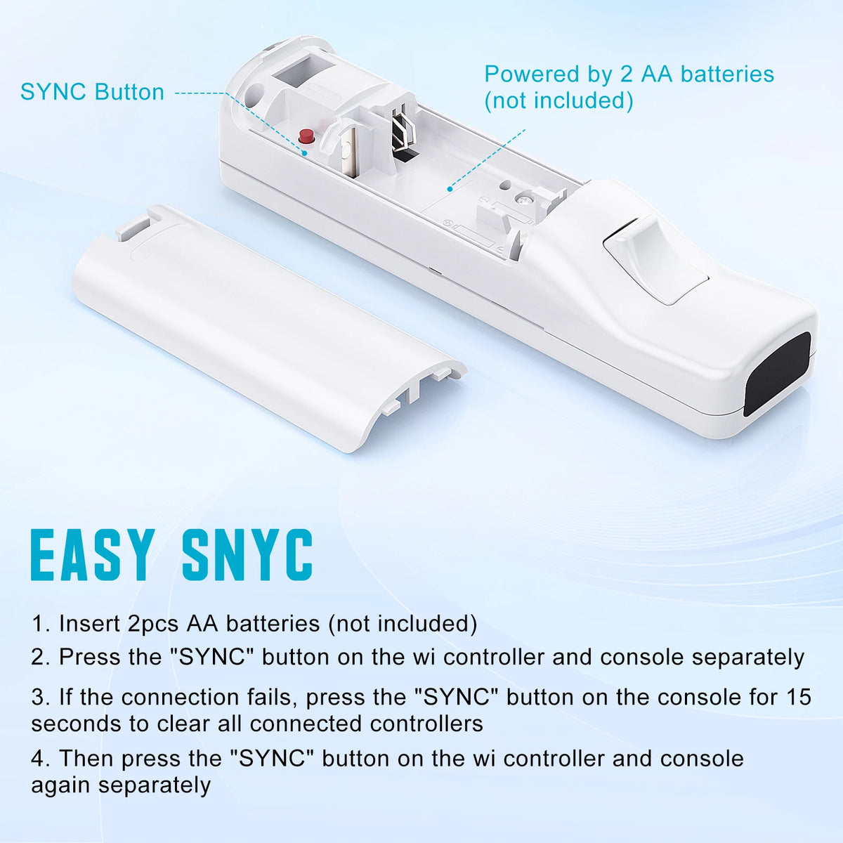 For Nintendo Wii/Will U Joystick 2in1 Wireless Remote Gamepad Controller Set Optional Motion Plus with Silicone Case Video Game