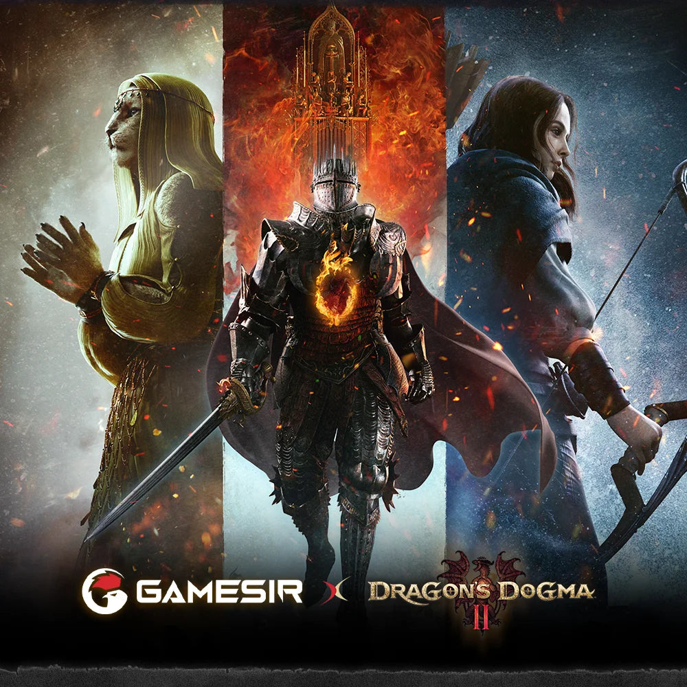 GameSir G7 Pro Dragon's Dogma II Xbox Gaming Controller with Smart Charging Station, Hall Effect, Gyro, 3.5mm Audio Jack