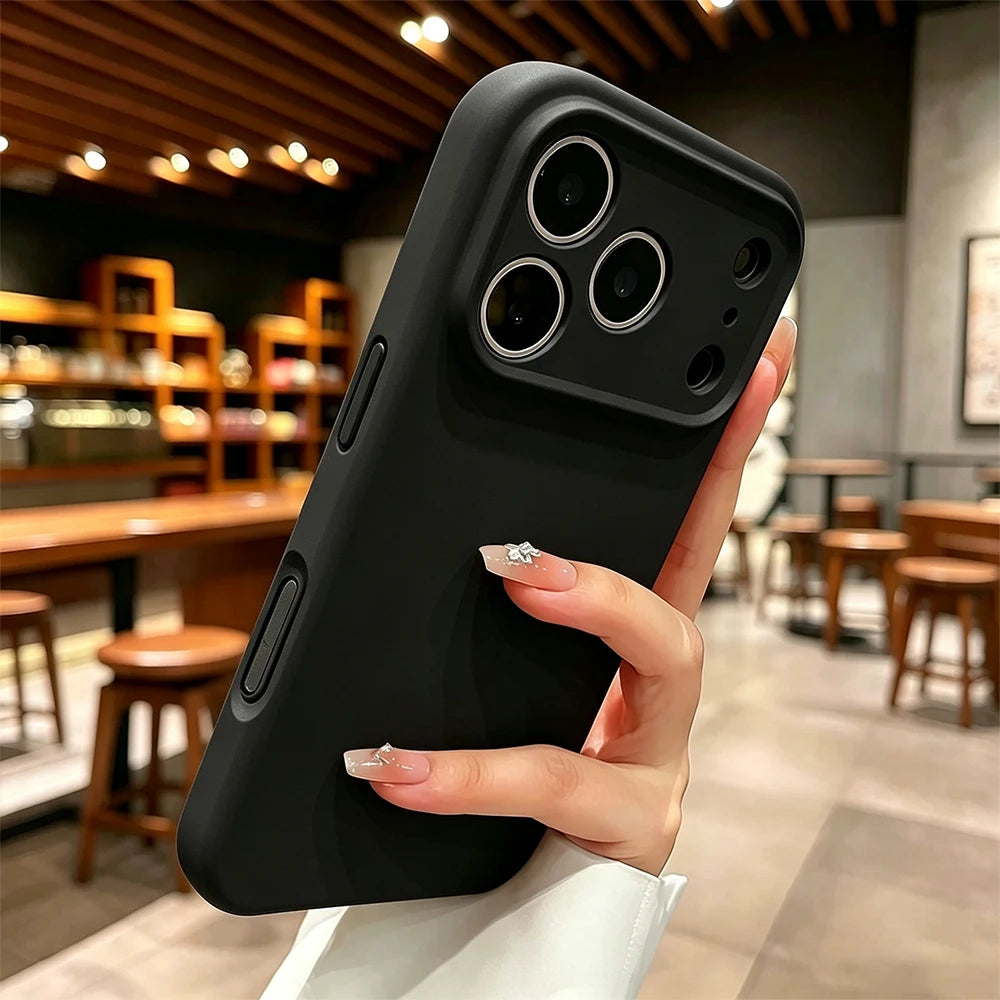 Case For iPhone 18 Pro Max Cases iPhone 17 Case Luxury Matte Candy Color Soft Phone Case For iPhone 16 Plus 15 14 13 12 11 Funda