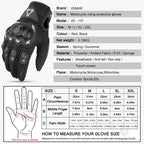 Summer Motorcycle Gloves Men Women Full Finger Touch Screen Motocross Racing Gloves Motorbike Bicycle Cycling Glove M-XXL
