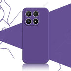 Original Mobile Phone Cases for Xiaomi 17 Xiaomi17 5G 6.3" 360 Soft Luxury Square Liquid Silicone Back Cover Waterproof Bags