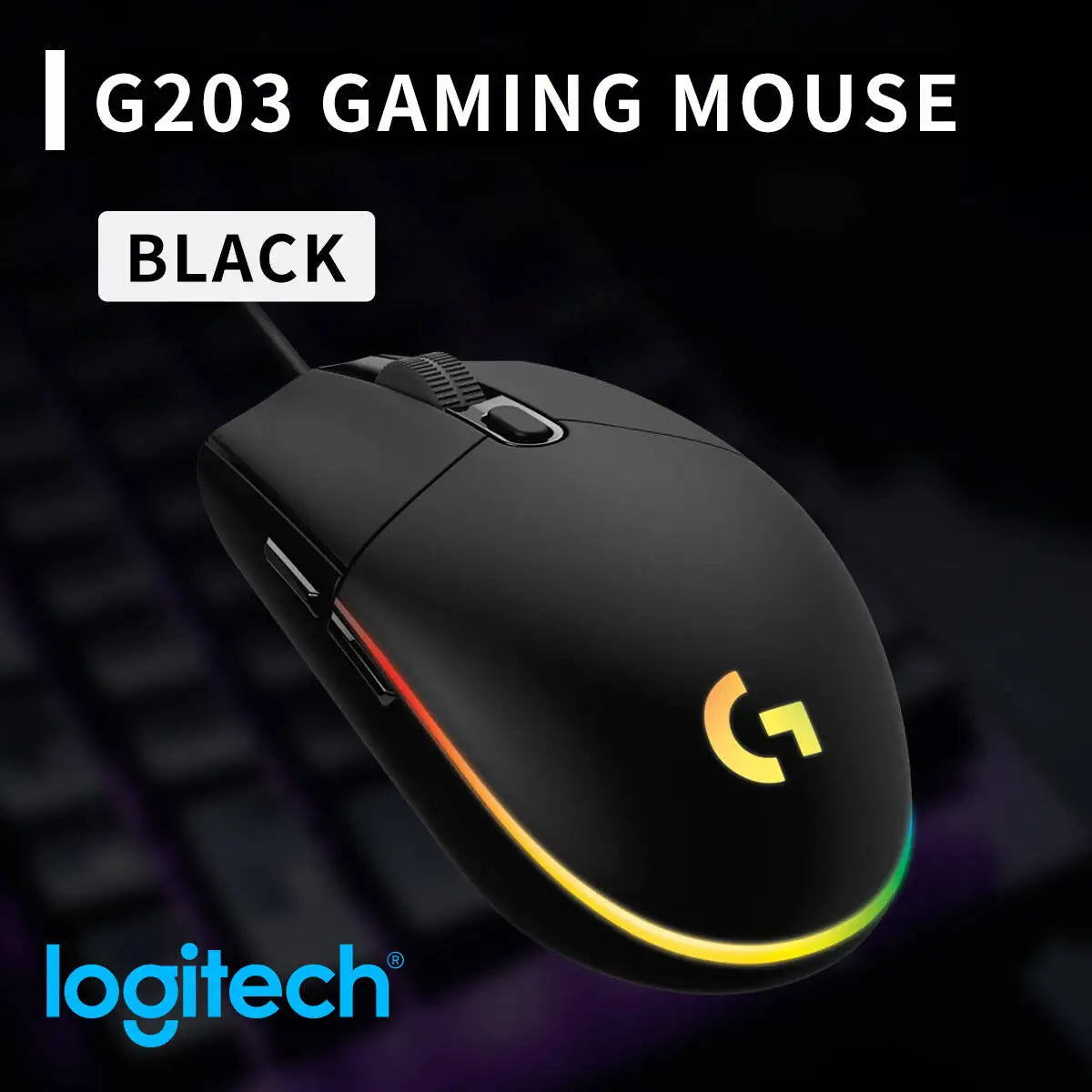 Logitech G402 Hyperion Fury, Wired Gaming Mouse with 4000 DPI, Perfect for FPS & RPG Games G102/G203/M100R