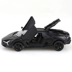 1:43 scale replica of the SVJ pullback alloy car model, children's toy, die-cast metal, pullback function.
