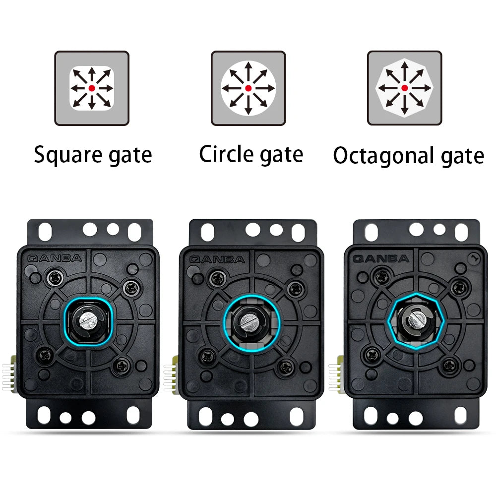 Qanba Gravity Mechanical Arcade Joystick Shafts Silent Lever JOV8S JCV8 Joystick Arcade Accessories Quick DIY Parts