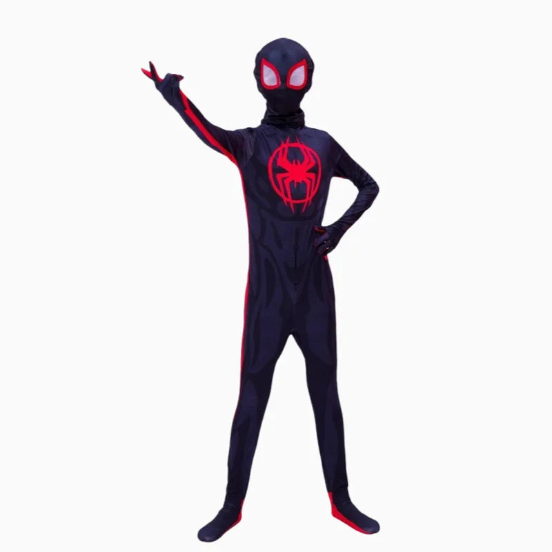 Popular Web Slinger Superhero Zentai Suit Full Coverage Cosplay Bodysuit Halloween Themed Outfit Collectible Attire for Holiday