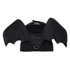 -Halloween Pet Costume - Cute Black Bat Wings Harness Costume For Cats And Dogs, Halloween Party Cosplay, Pet Supplies