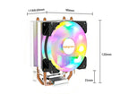 CPU Air Cooler X79 X99 3Pin/4Pin PWM Processor Cooling Fan For Intel LGA 1366 1151 1155 1200 1700 2011 AMD AM3 AM4 AM5