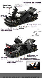1:32 Dodge Challenger SRT Hellcat Redeye V8 Alloy Metal Diecast Model American Muscle Sports Car Collection Of Hobby Decorations