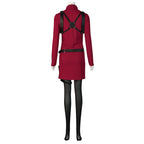 Female Ada Cosplay Wong Costume Dress Belt Roleplay Outfits Fantasia Halloween Carnival Disguise Suit For Adult Women Girls