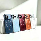 Luxury Matte Hard PC Shockproof for MagSafe Wireless Charge Case for IPhone 18 17 17Air 16 15 14 13 Pro Max Protection Cover