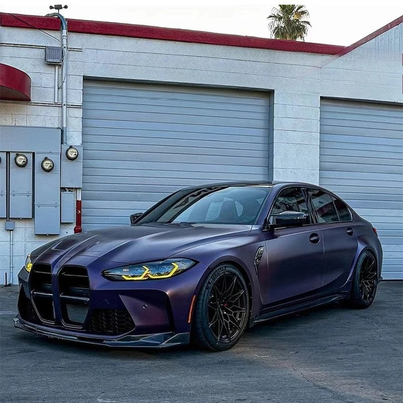 For BMW M3 M4 G80 G82 2021-24 Sport Full Body Kit Front Bumper Lip Rear Diffuser Side Skirts Exterior Styling Upgrade Auto Parts