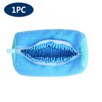 Shoes Washing Bag Laundry Bag Padded Shoe Protector Fluffy Fiber Polyester Laundry Wash Bag Machine Washable Organizer