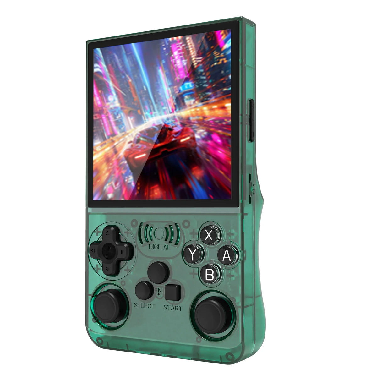 Consola de videojuegos retro portátil GAMINJA ANS13 15000+ juegos integrados Linux Pantalla IPS de 4,0 pulgadas Consola de juegos de bolsillo portátil