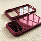 Fashion for Magsafe Wireless Charge Phone Case for IPhone 17 Air 16 15 14 Plus 13 12 Pro Max Transparent Acrylic Back Cover