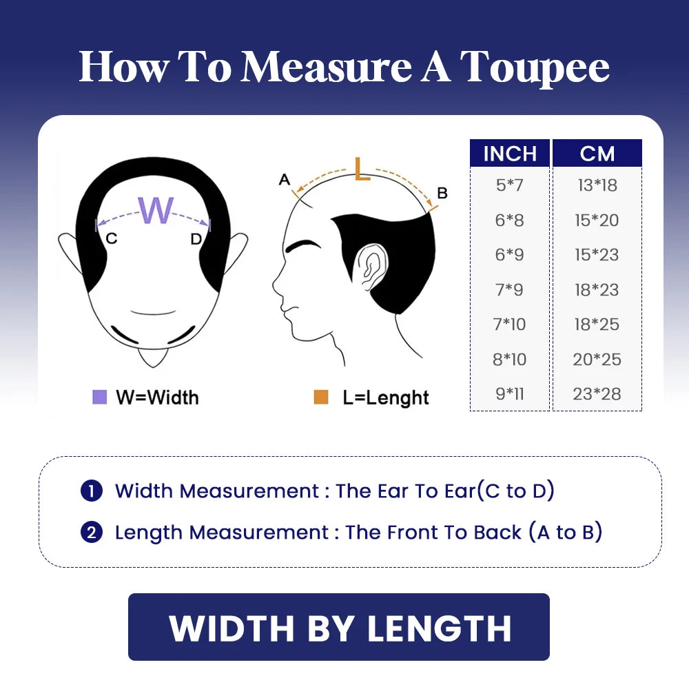 Os21 0.03-0.04mm NG Clearance Thin Skin Toupee Capillary Prothesis Hair Piece For Men Hair Replacement System V Loop Men Toupee
