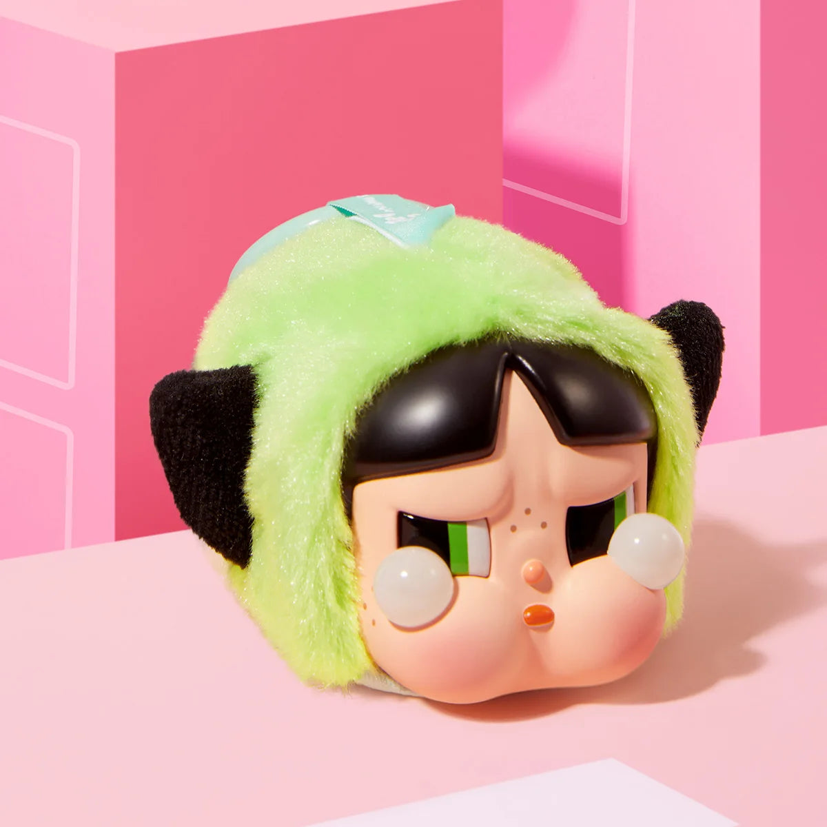 POP MART CRYBABY x Powerpuff Girls Series - Vinyl Face Plush Blind Box 1PC/6PCS Mystery Box