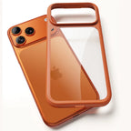 Smart Camera Touch Button Crystal Clear Blackplate Phone Case For iPhone 18 17 Pro Max 18Pro Soft Silicone Edge Shockproof Cover