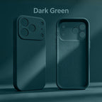 Original Liquid Silicone Case for iPhone 17 16 15 14 13 Pro Max 17Pro 16Pro Shockproof Soft Bumper Cases Cover Phone Accessories