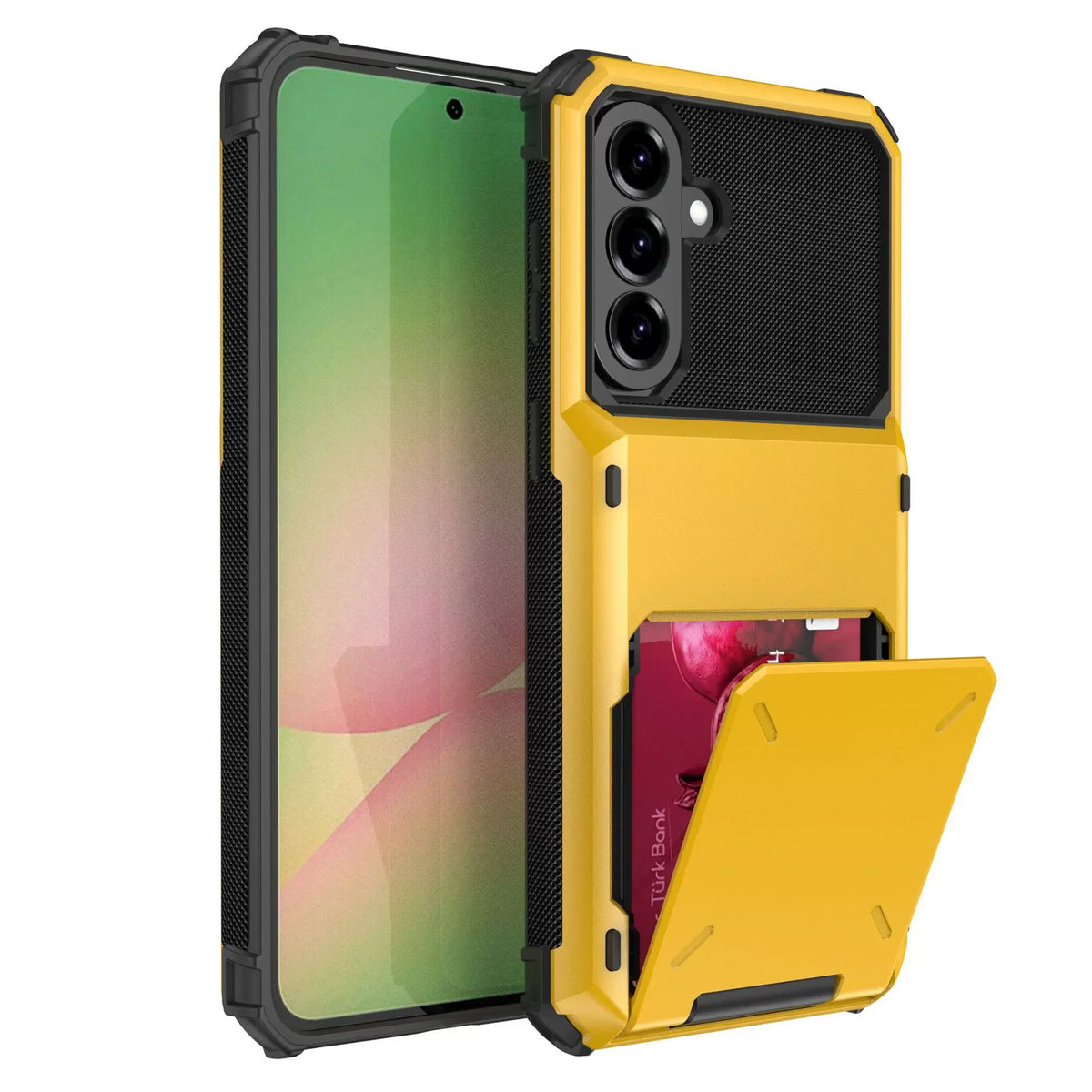 For Samsung Galaxy A37 Samsung A57 A56 A36 A26 A17 Card Holder Case Heavy Duty Wallet Hidden Flip Slot Protective Phone Cover