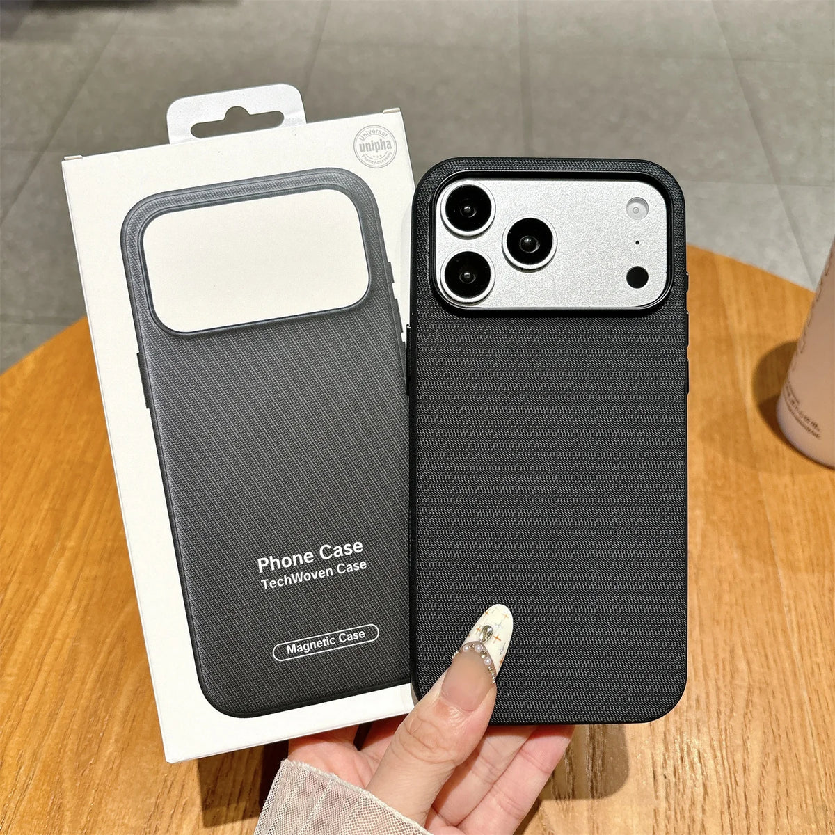 Original Tech Woven for Magsafe Case for Iphone 18 17 16 15 Plus 14 13 12 11 Pro Max TechWoven Magnetic Wireless Charging Cover