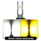 BMTxms 2Pcs 60W 12000LM Canbus H8 H11 9005 9006 Car LED Light Fog Light H9 HB3 HB4 9145 H10 LED Fog Lamp 6500K 3000K 12V Diode