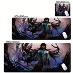 Bleach Kurosaki Ichigo Anime Mouse Pad Pc Gamer Accessories Desk Mats Rubber Carpet Mousepad Office Table Pads Gaming Mouse Mats