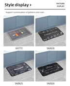 1piece Multi-purpose Sponge Water Absorption Mat:Kitchen,Bathroom Bathroom Anti-skid,Moisture Absorption,Machine Washable Carpet