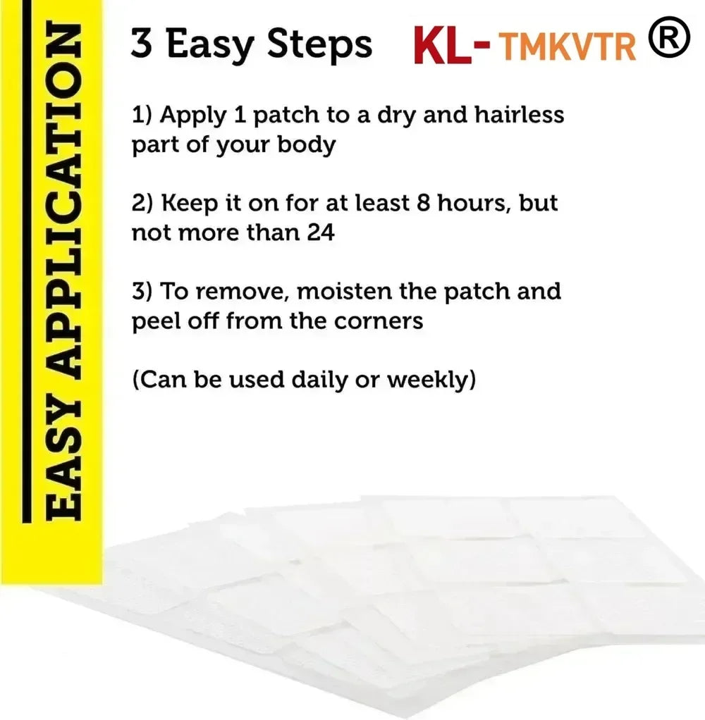 30 Patches Ecdysterone Transdermal Patches for Lean Muscle Growth & Strength Enhancement